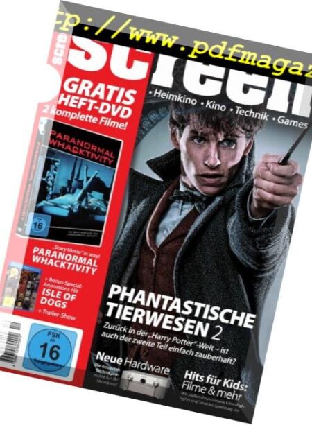 Screen Germany – November-Dezember 2018 Cover