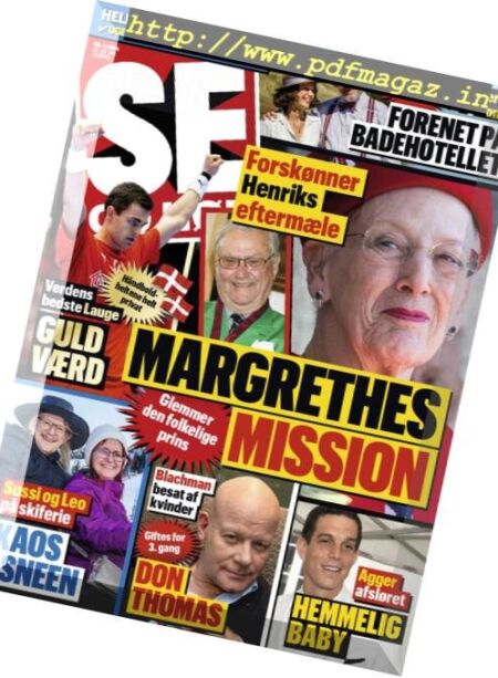 SE og HoR – 23 januar 2019 Cover