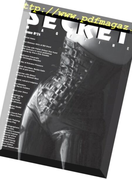 SECRET Magazine – Issue 24 Cover