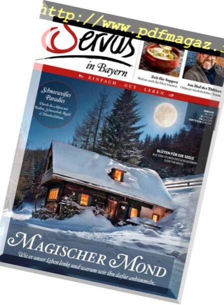 Servus in Bayern – Januar 2019 Cover