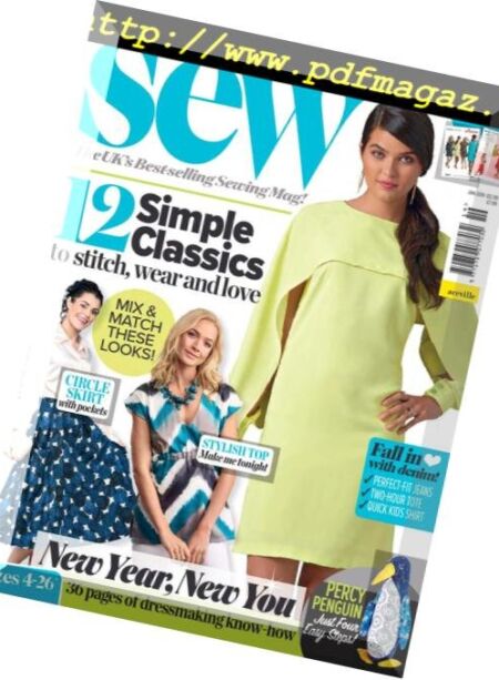 Sew – January 2019 Cover