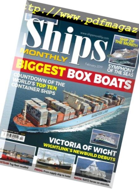 Ships Monthly – March 2019 Cover