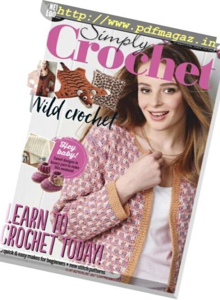 Simply Crochet – May 2019 Cover