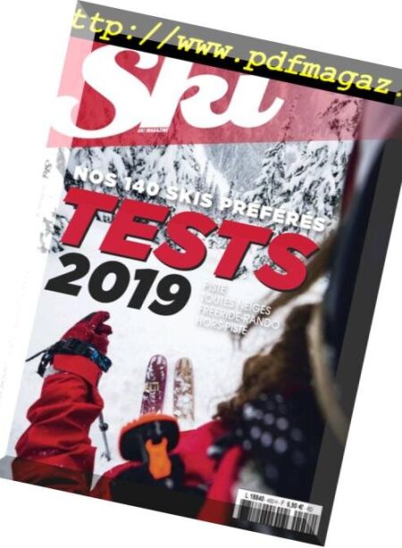 Ski Magazine France – Octobre-Novembre 2018 Cover