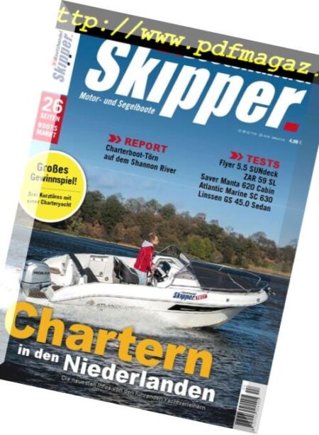 Skipper Bootshandel – Januar 2019 Cover