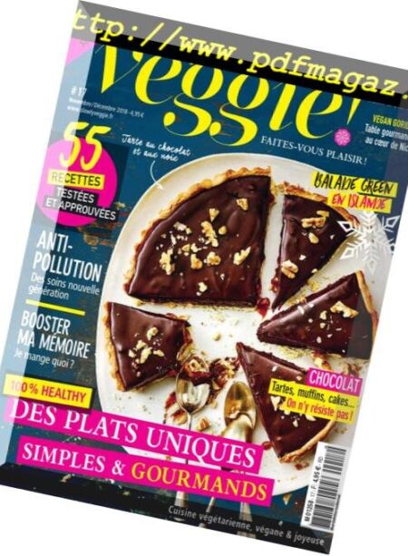 Slowly Veggie France – Novembre-Decembre 2018 Cover