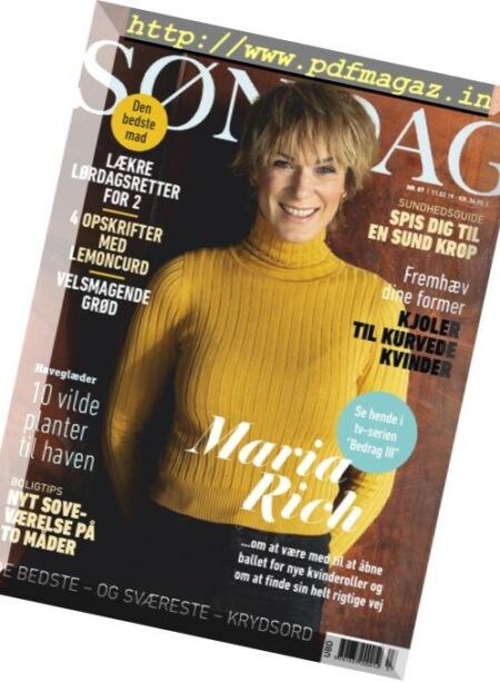 Sondag – 11 februar 2019 Cover