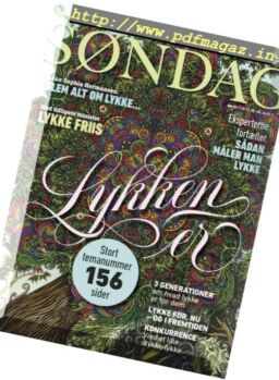 Sondag – 29 december 2018