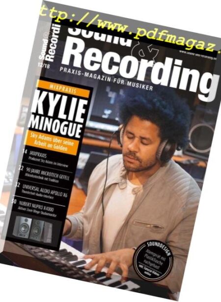 Sound & Recording – Dezember 2018 Cover