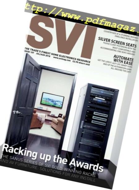 Sound Vision Install – August 2018 Cover