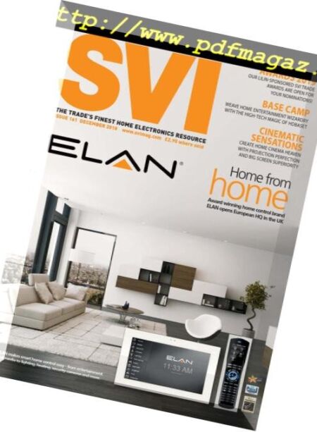 Sound Vision Install – December 2018 Cover
