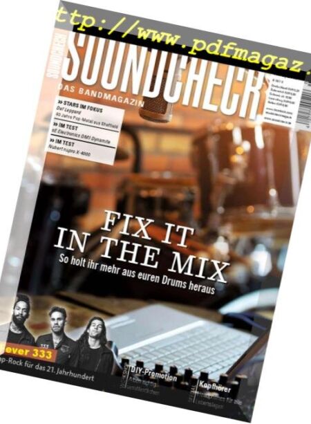 Soundcheck – Februar 2019 Cover