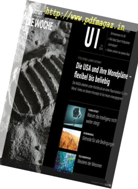 Spektrum Die Woche – 04 Januar 2019 Cover