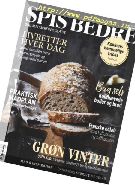 Spis Bedre – januar 2019 Cover