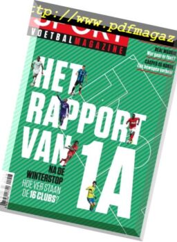 Sport Voetbal Magazine – 16 Januari 2019