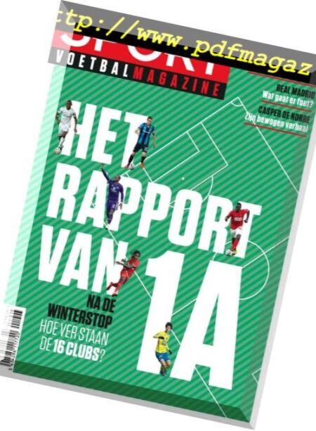 Sport Voetbal Magazine – 16 Januari 2019 Cover