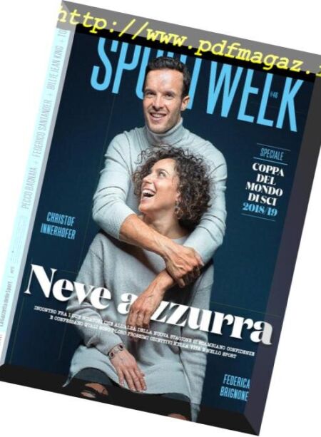 SportWeek – 17 novembre 2018 Cover