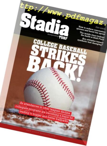 Stadia – September 2018 Cover