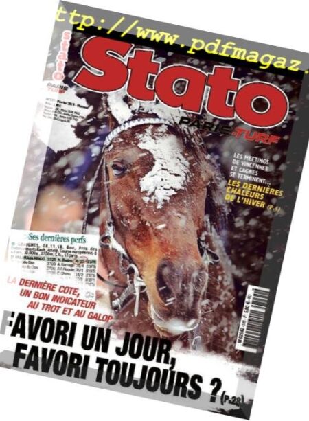 Stato Turf – fevrier 2019 Cover
