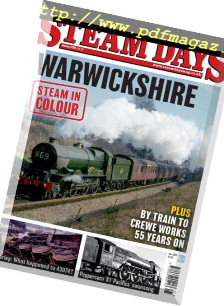 Steam Days – January 2019 Cover
