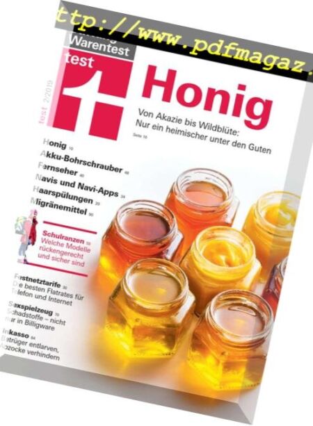Stiftung Warentest Test – Februar 2019 Cover