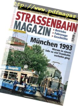 Strassenbahn Magazin – Januar 2019