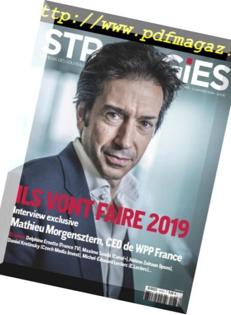 Strategies – 03 janvier 2019 Cover