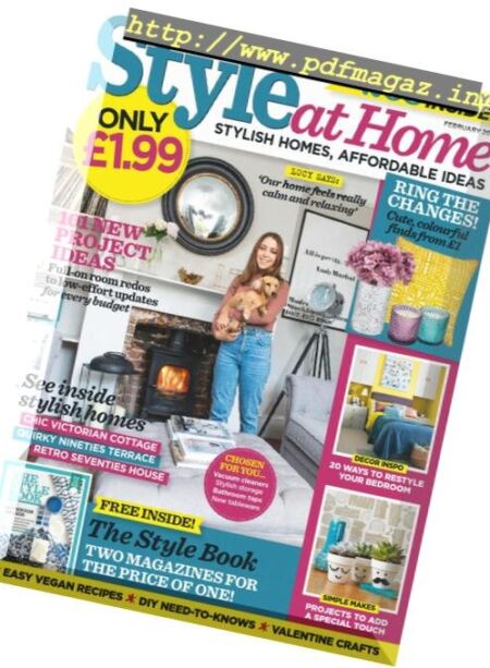 Style at Home UK – February 2019 Cover