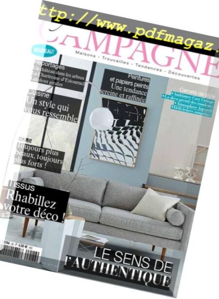 Style Campagne – fevrier-mars 2019 Cover
