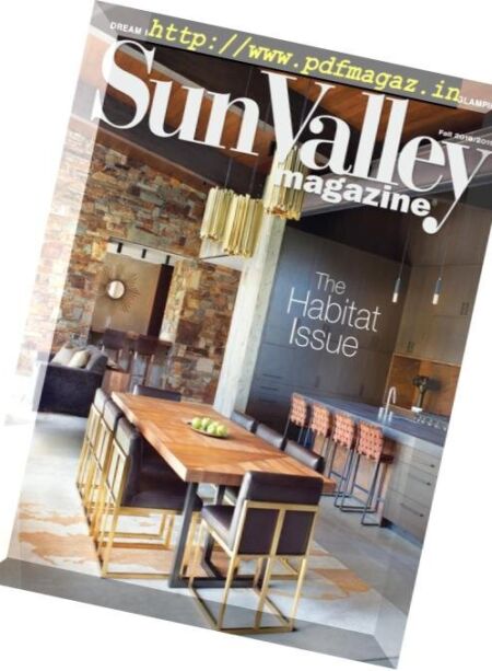 Sun Valley Home Magazine – Fall 2018 Cover