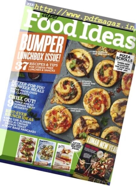 Super Food Ideas – January 2019 Cover