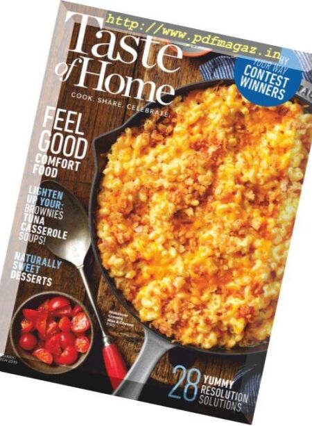 Taste of Home – February 2019 Cover