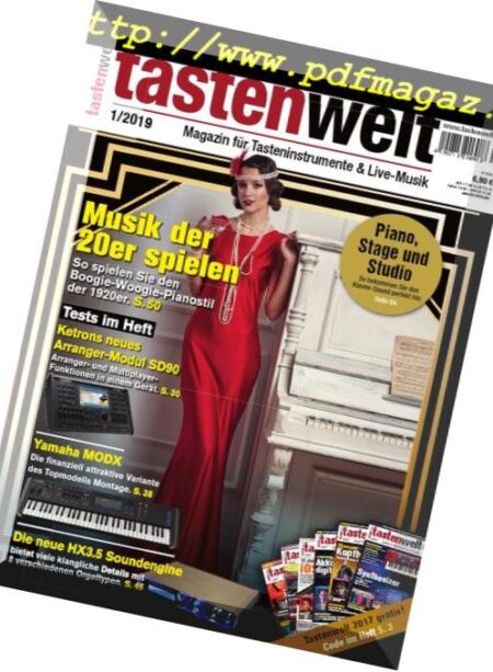 Tastenwelt – Januar-Februar 2019 Cover