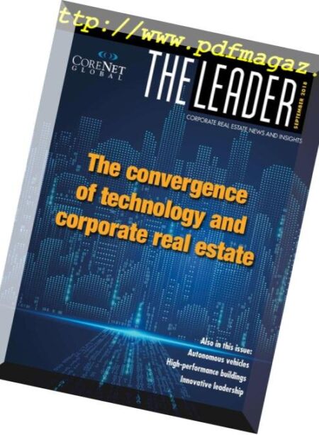 The Leader Magazine – September 2018 Cover