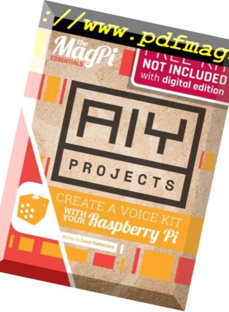 The MagPi Essentials – AIY Projects Voice – Vol1, 2017 Cover