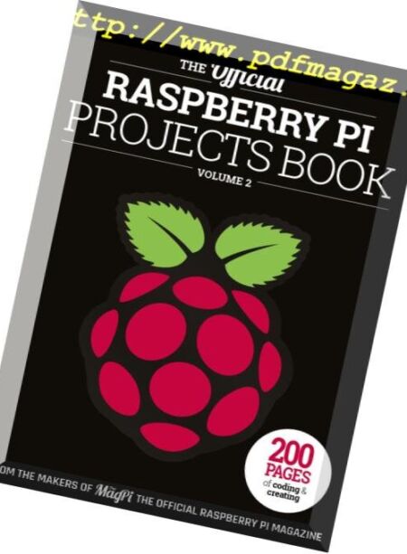 The Official Raspberry Pi Projects Book – Projects Book Vol2, 2016 Cover