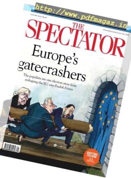 The Spectator – January 05, 2019 Cover