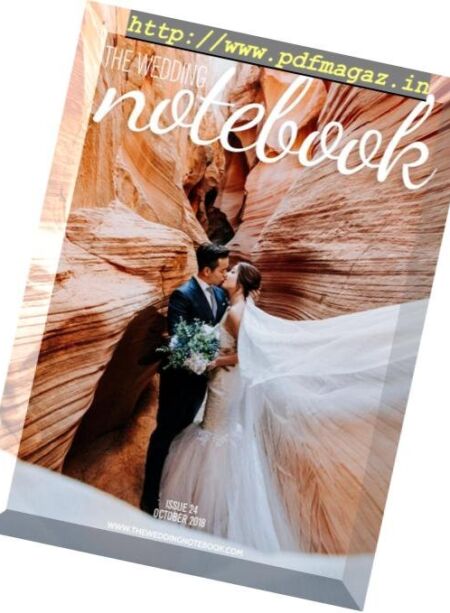 The Wedding Notebook – October 2018 Cover