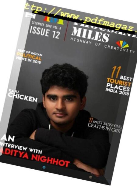 Thousand Miles – January 2019 Cover