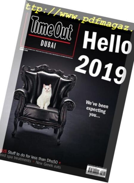 TimeOut Dubai – December 26, 2018 Cover