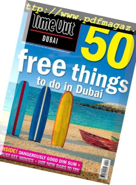 TimeOut Dubai – January 09, 2019 Cover