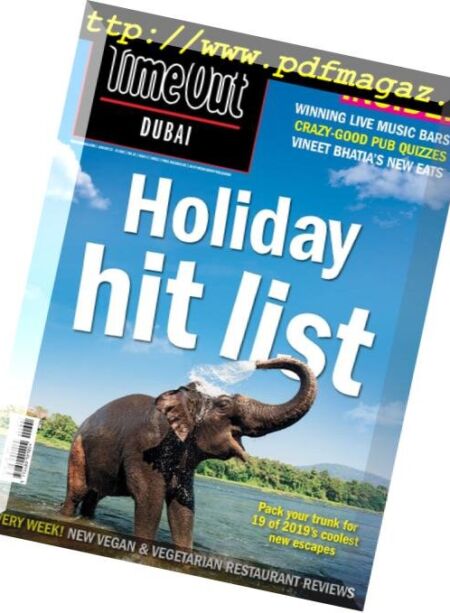 TimeOut Dubai – January 23, 2019 Cover