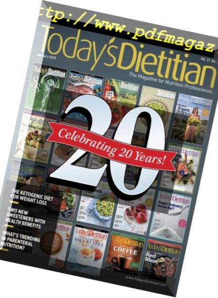Today’s Dietitian – January 2019 Cover