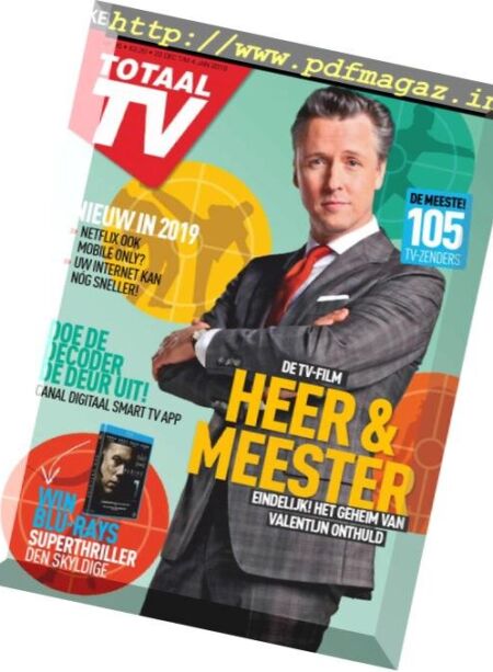 Totaal TV – 22 December 2018 Cover