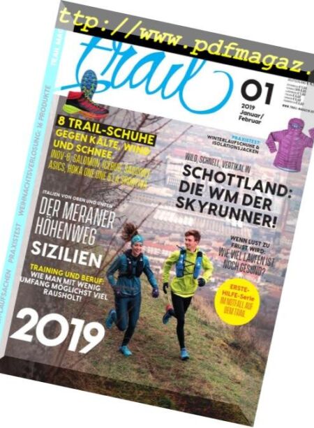 Trail Magazin – Januar-Februar 2019 Cover
