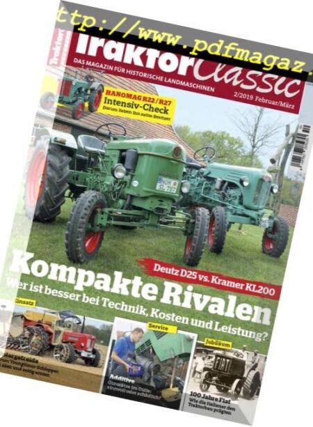 Traktor Classic – Februar-Marz 2019 Cover
