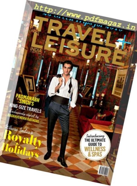 Travel+Leisure India & South Asia – January 2019 Cover