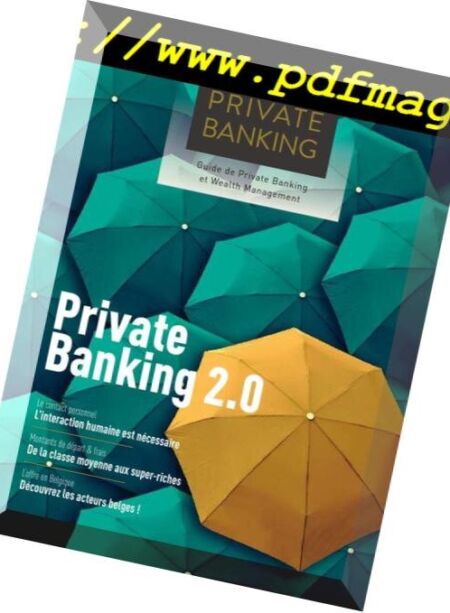 Trends Tendances – Guide de Private Banking 2018 Cover