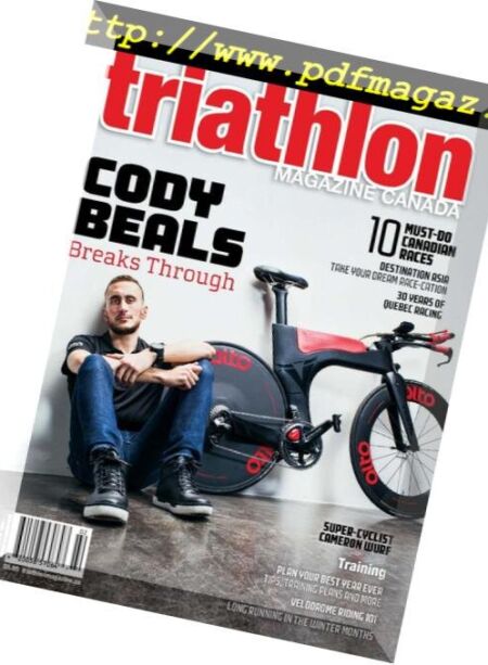 Triathlon Magazine Canada – January 2019 Cover