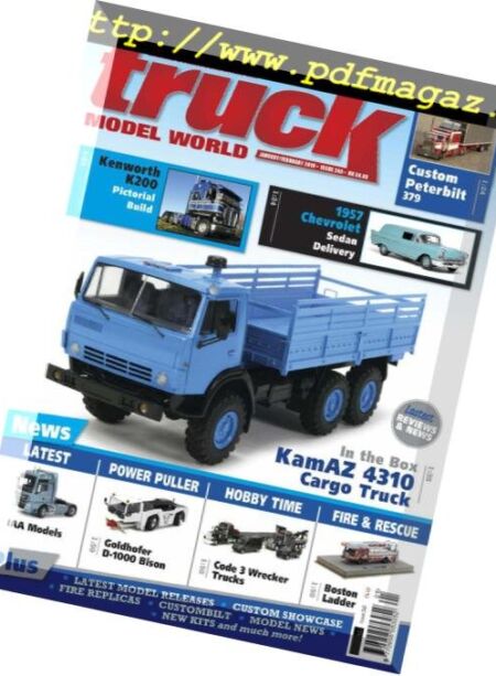 Truck Model World – November 2018 Cover